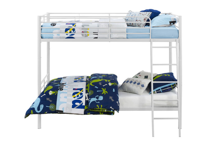 Dorel Bunk Bed Convertible - Single over Single - White-31492