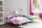 Dorel Bunk Bed Convertible - Single over Single - White-31494