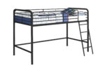 Dorel Bunk Bed Single Midsleeper - Black-0