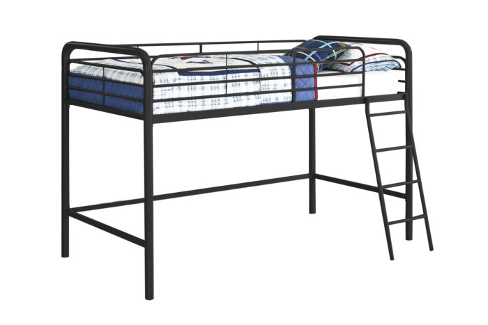 Dorel Bunk Bed Single Midsleeper - Black-0