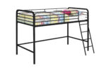 Dorel Bunk Bed Single Midsleeper - Black-31500