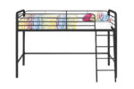 Dorel Bunk Bed Single Midsleeper - Black-31501