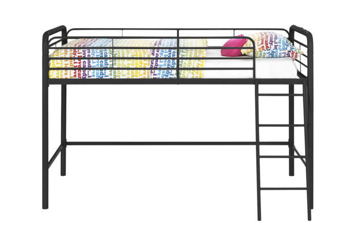 Dorel Bunk Bed Single Midsleeper - Black-31501