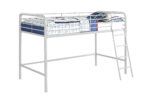 Dorel Bunk Bed Single Midsleeper - White-31524