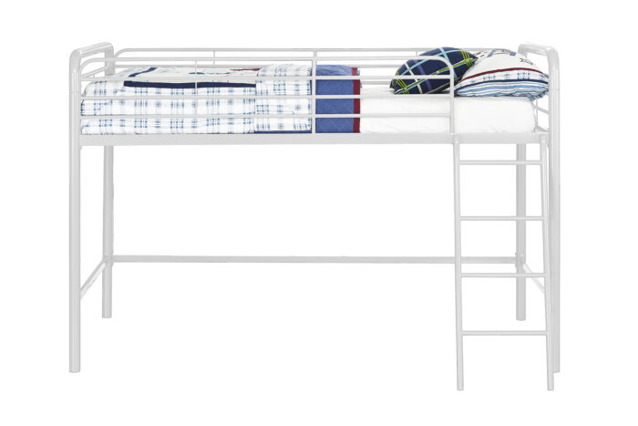 Dorel Bunk Bed Single Midsleeper - White-31525
