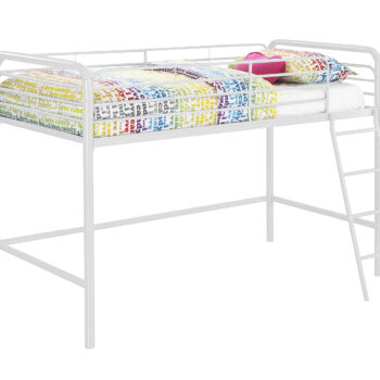 Dorel Bunk Bed Single Midsleeper - White-0