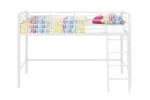 Dorel Bunk Bed Single Midsleeper - White-31527