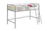 Dorel Bunk Bed Single Midsleeper - Silver Grey-0