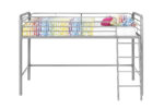 Dorel Bunk Bed Single Midsleeper - Silver Grey-31515