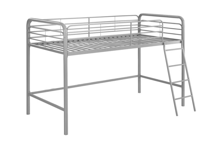Dorel Bunk Bed Single Midsleeper - Silver Grey-31511