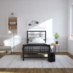 Dorel Burbank Metal Bed - Single - Black-30594
