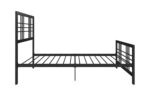 Dorel Burbank Metal Bed - Single - Black-30579
