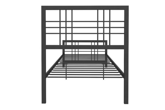 Dorel Burbank Metal Bed - Single - Black-30583