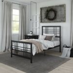 Dorel Burbank Metal Bed - Single - Black-30595