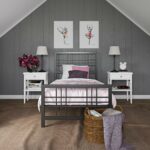 Dorel Burbank Metal Bed - Single - Black-30600
