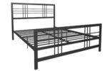 Dorel Burbank Metal Bed - King - Black-0