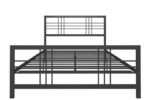 Dorel Burbank Metal Bed - King - Black-30637