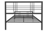 Dorel Burbank Metal Bed - King - Black-30641