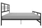 Dorel Burbank Metal Bed - King - Black-30632