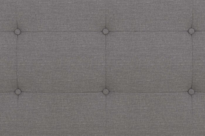 Dorel Rose Upholstered Linen Bed With Storage - King - Grey-31360