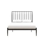 Dorel Giulia Modern Metal Bed - King - Black-31135