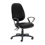 DAMS Jota extra high back operator chair with fixed arms-28365