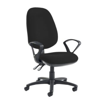 DAMS Jota extra high back operator chair with fixed arms-0