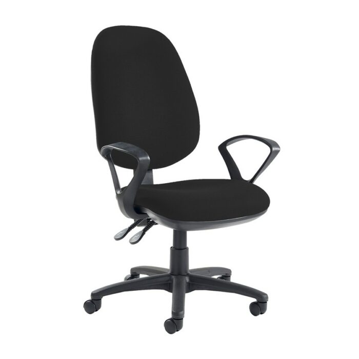 DAMS Jota extra high back operator chair with fixed arms-0