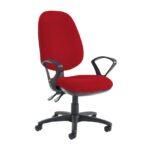 DAMS Jota extra high back operator chair with fixed arms-28362