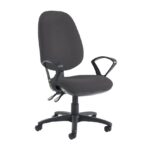 DAMS Jota extra high back operator chair with fixed arms-28378