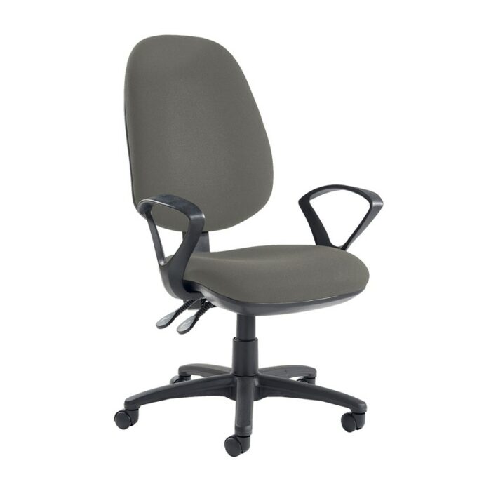 DAMS Jota extra high back operator chair with fixed arms-28368