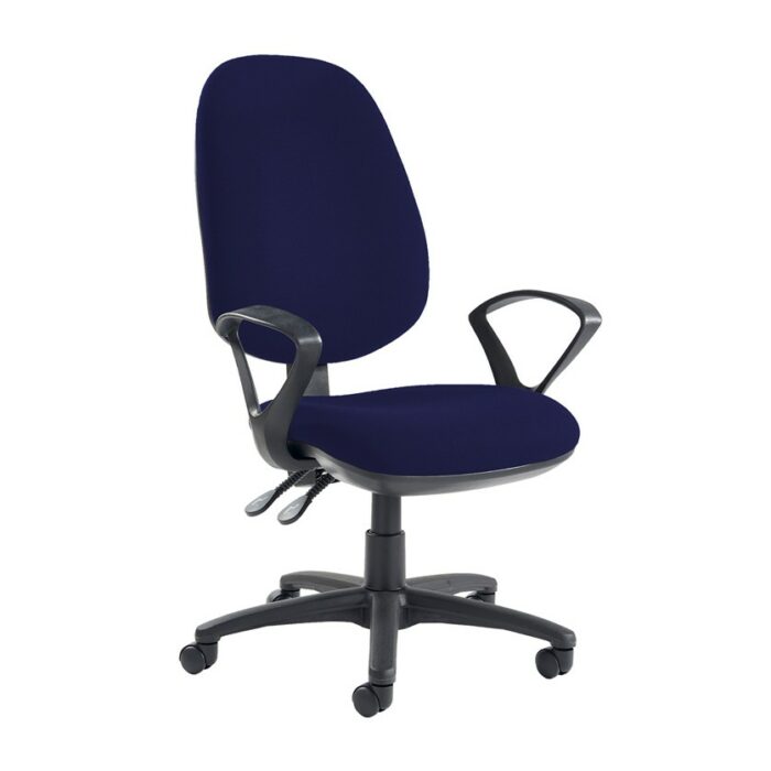 DAMS Jota extra high back operator chair with fixed arms-28370