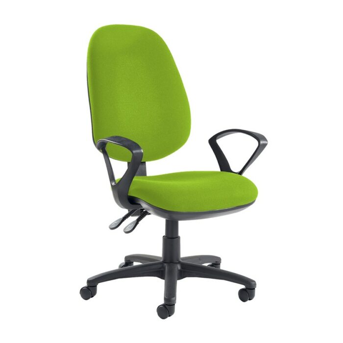 DAMS Jota extra high back operator chair with fixed arms-28375