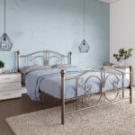 Dorel Bombay Metal Bed - King - Bronze-30576