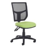 DAMS Altino 3 lever high mesh back operators chair with no arms - made to order-0