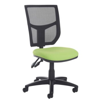 DAMS Altino 3 lever high mesh back operators chair with no arms - made to order-0
