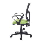 DAMS Altino 3 lever high mesh back operators chair with fixed arms - made to order-28913