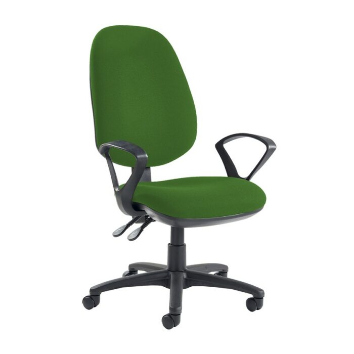 DAMS Jota extra high back operator chair with fixed arms-28374