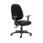 DAMS Jota extra high back operator chair with adjustable arms-28407