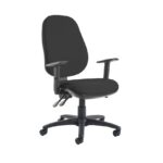 DAMS Jota extra high back operator chair with adjustable arms-0