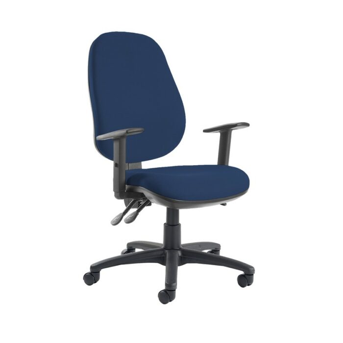 DAMS Jota extra high back operator chair with adjustable arms-28413