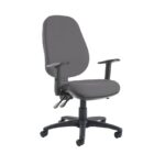 DAMS Jota extra high back operator chair with adjustable arms-28411