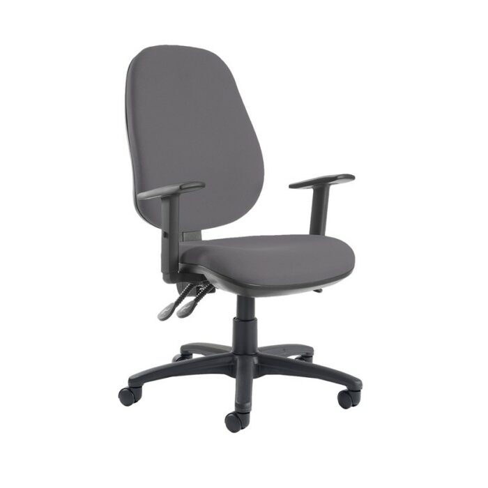 DAMS Jota extra high back operator chair with adjustable arms-28411