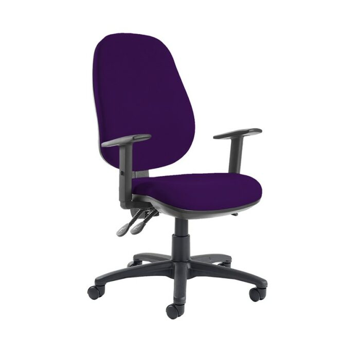 DAMS Jota extra high back operator chair with adjustable arms-28401