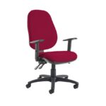 DAMS Jota extra high back operator chair with adjustable arms-28404