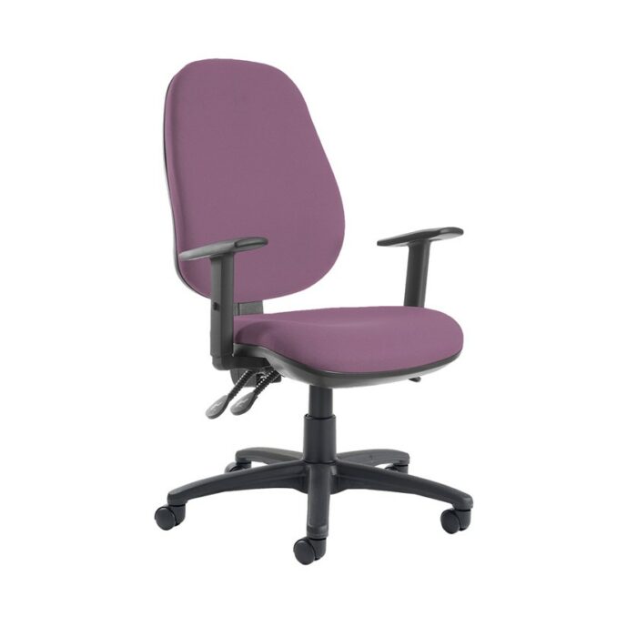 DAMS Jota extra high back operator chair with adjustable arms-28414