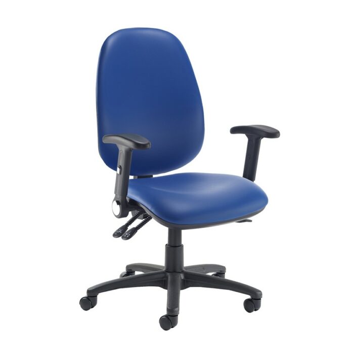 DAMS Jota extra high back operator chair with folding arms-28434