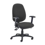 DAMS Jota extra high back operator chair with folding arms-0