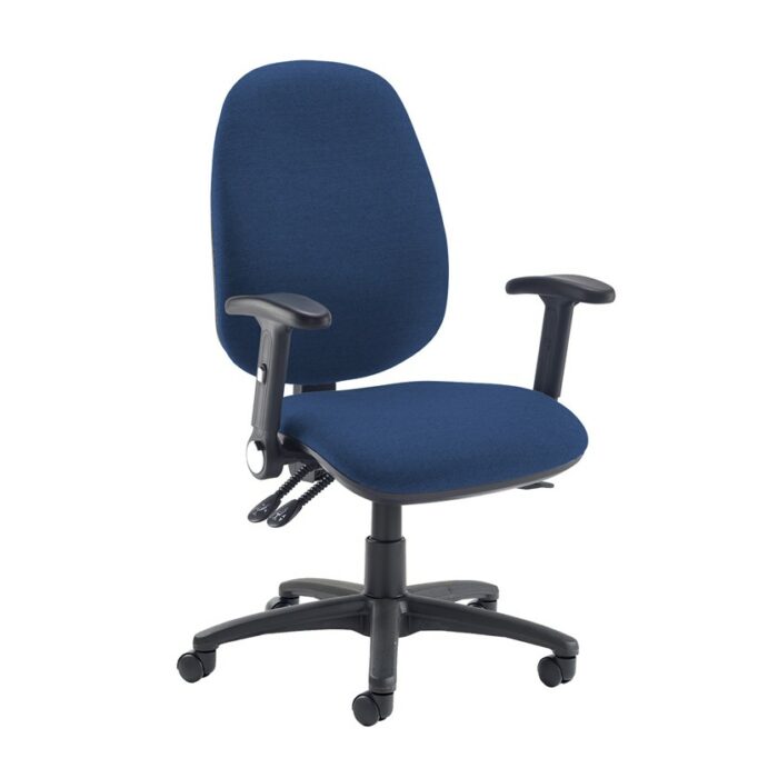 DAMS Jota extra high back operator chair with folding arms-28443