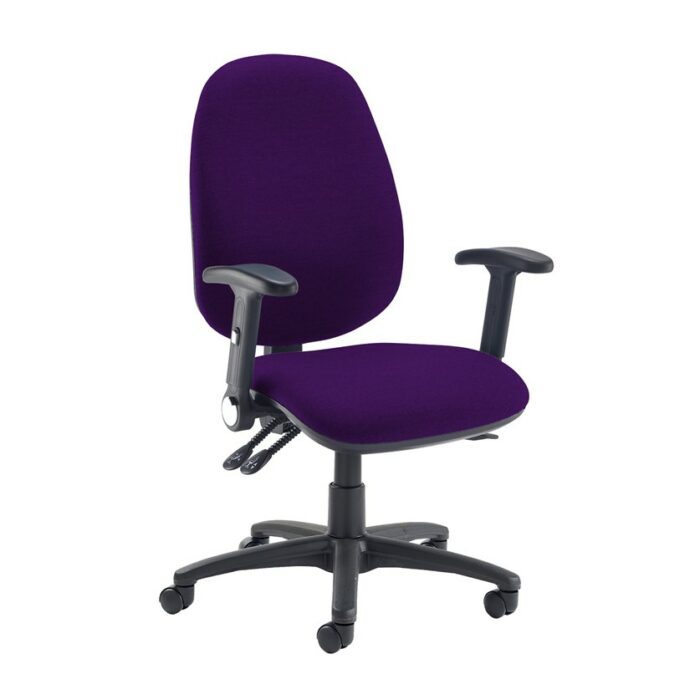 DAMS Jota extra high back operator chair with folding arms-28451